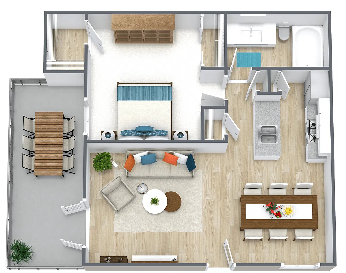 Floor plan Cabrillo - A