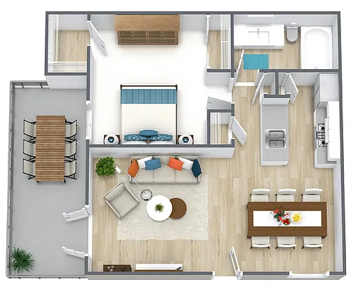 Floor plan Cabrillo - A