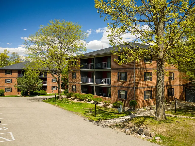 Apartments with private patio or balcony