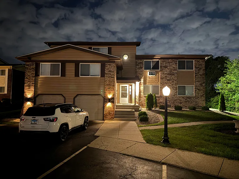Building at night