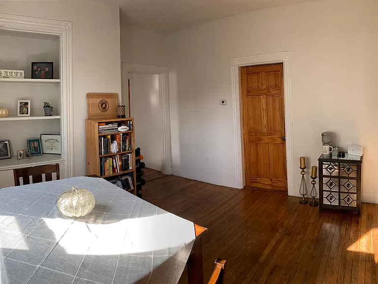 Dining Room with built in cabinet