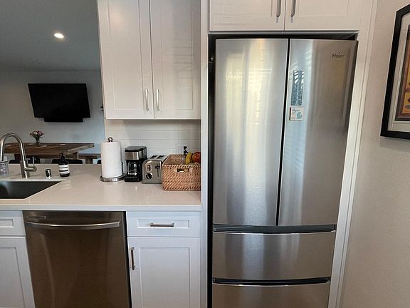 Brand new fridge and dishwasher
