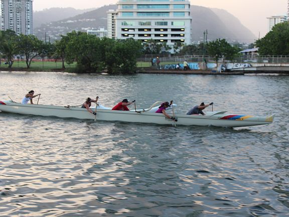 Walk to Ala Wai Canal