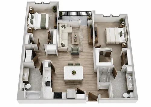 Floor plan Amsterdam