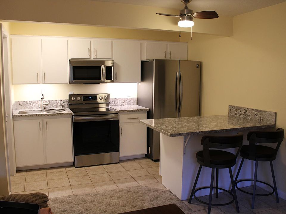 Kitchen and dining area
