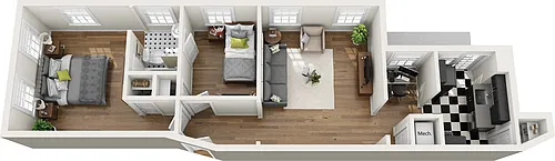 Floor plan B1 B2 B3