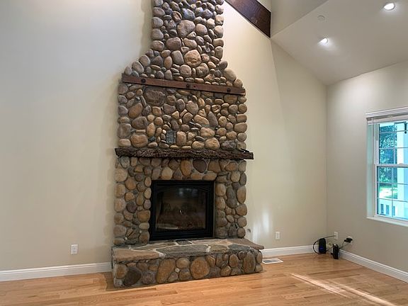 Rock Fireplace