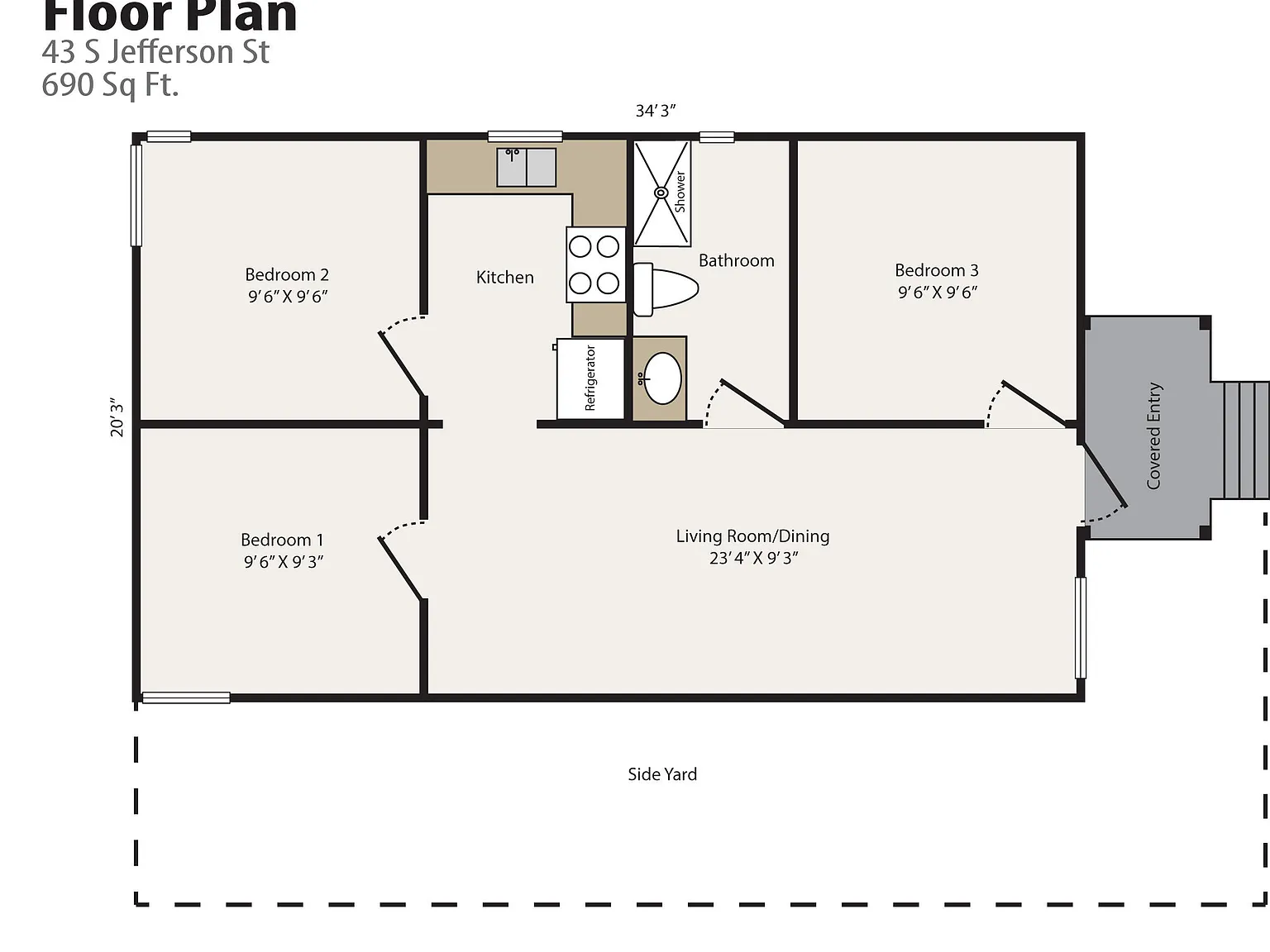 2 bed, 589 sqft, $1,395 — Photo 2