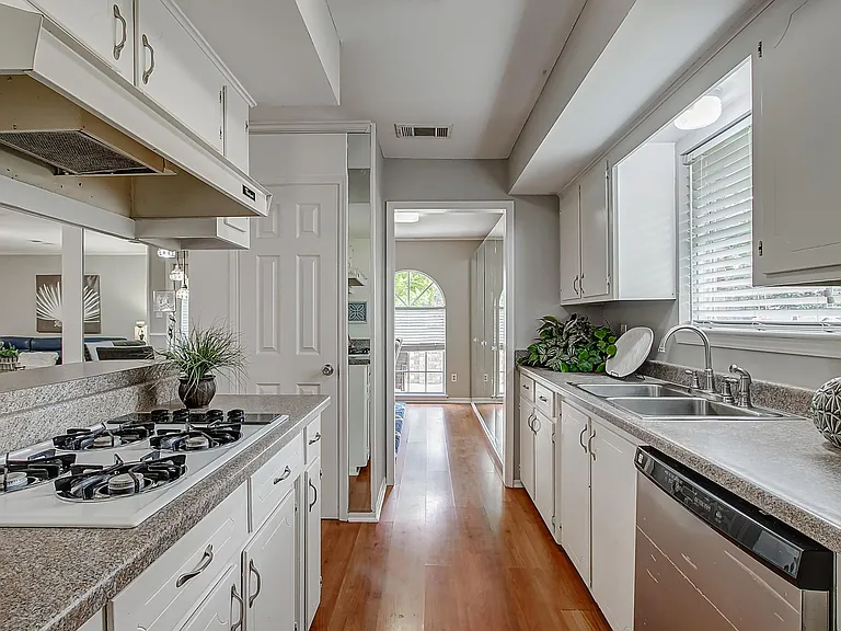 galley kitchen