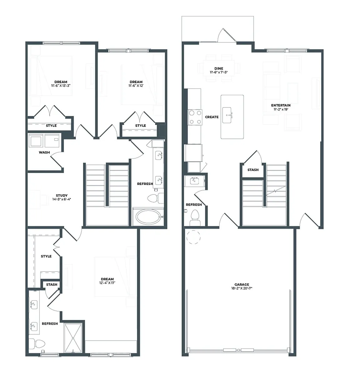 Floor plan TH2