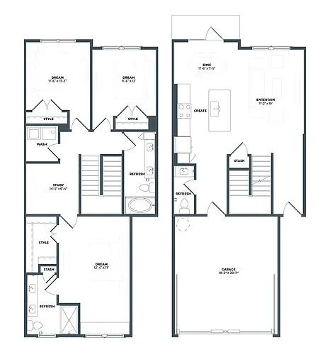 Floor plan TH2