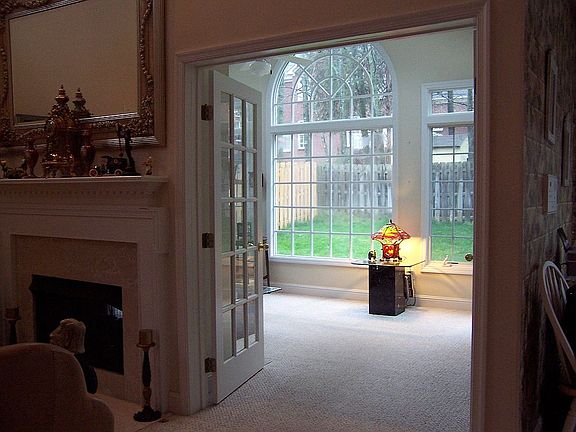 sunroom off family room