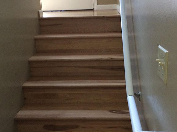 Wood stairs