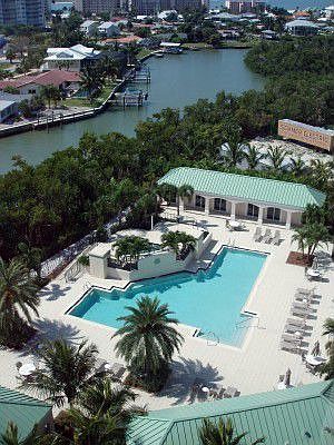 View of pool