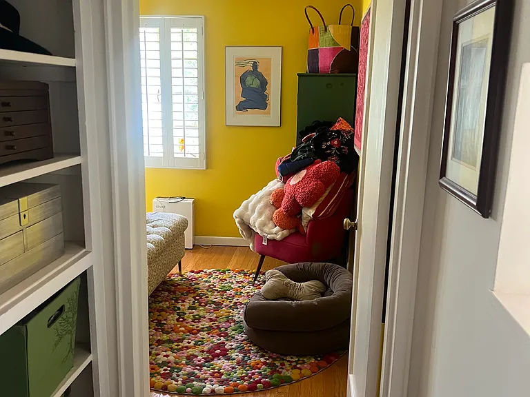 Back bedroom. All three bedrooms have big closets.