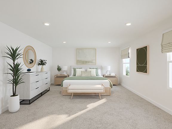 The primary suite offers a private retreat.