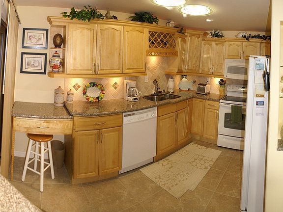 Custom kitchen with desk