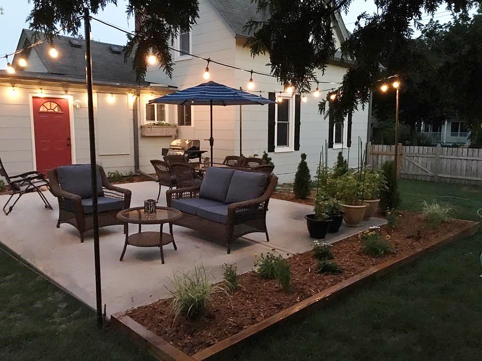 Backyard living!