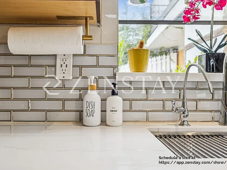 Public Goods Hand and Dish Soaps Provided