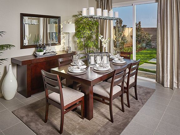 Dining Room with Backyard Access