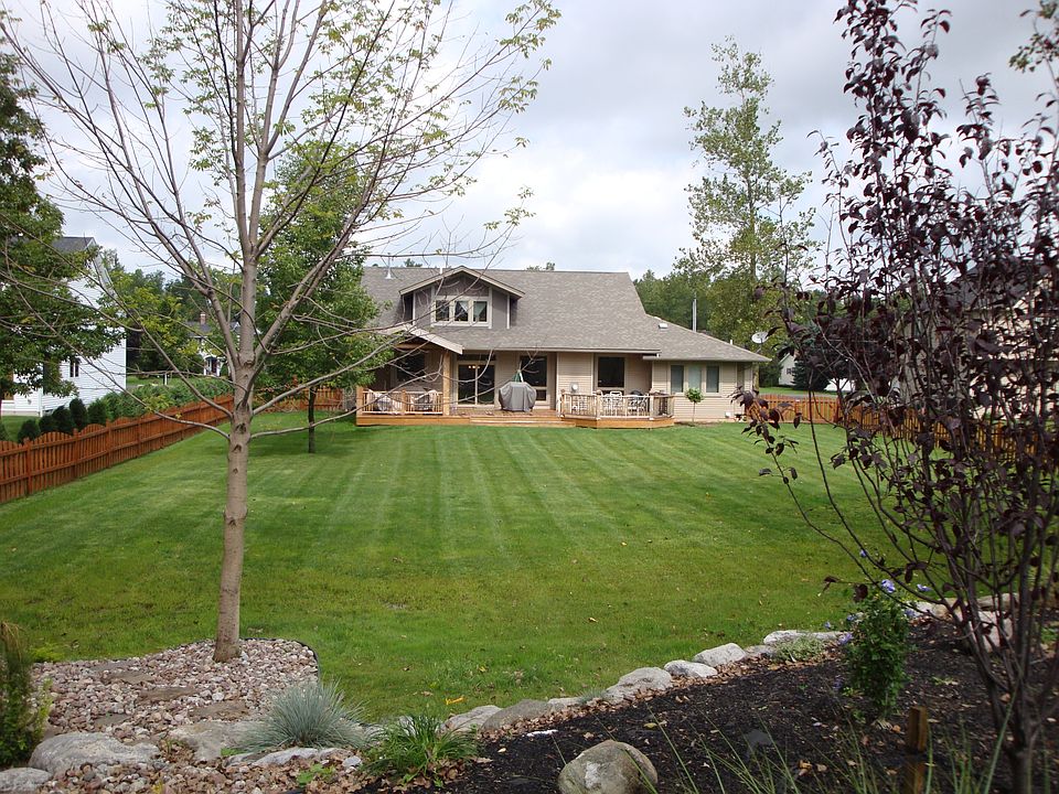 View of the back of the house 