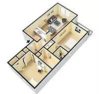 Floor plan 2B