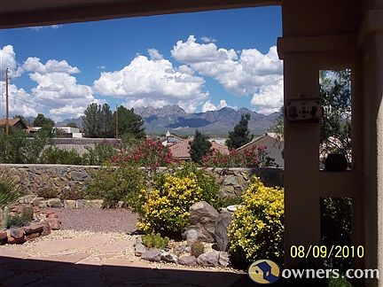 organ mountains off patio
