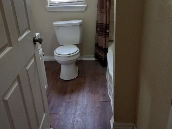 First bathroom Bathtub and shower