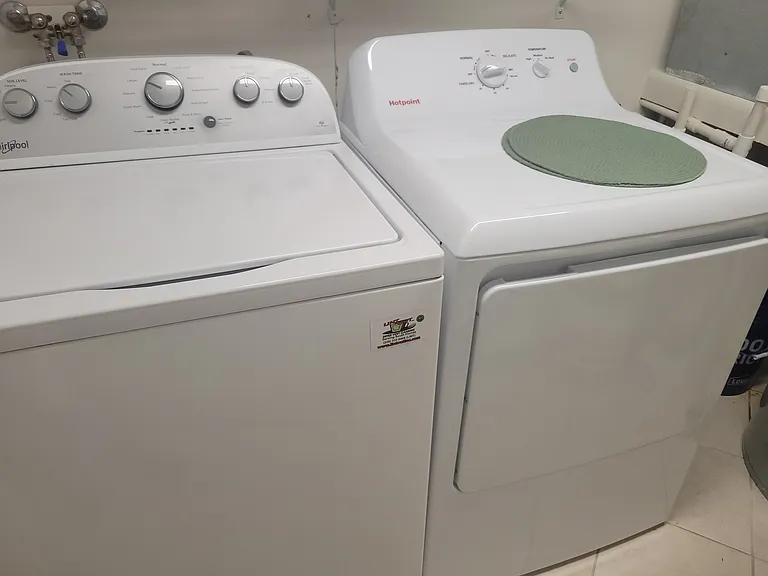 Laundry room in the unit