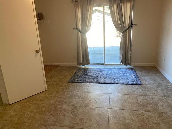 Master bedroom, sliding door to patio