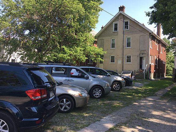 Lots of parking out back! The suite is lower left we just t