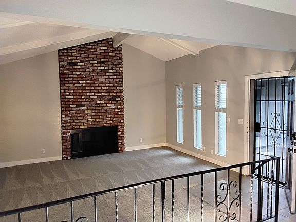 Living Room with gas fireplace