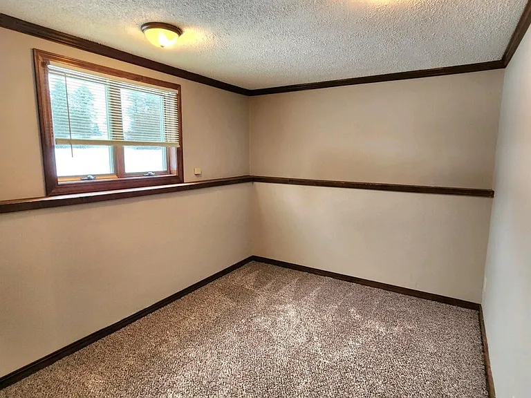 Finished office in lower level. Could also be used as a fourth bedroom.