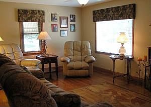 Relax in the spacious Living Room