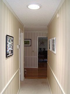 Hallway with SolarTube Light