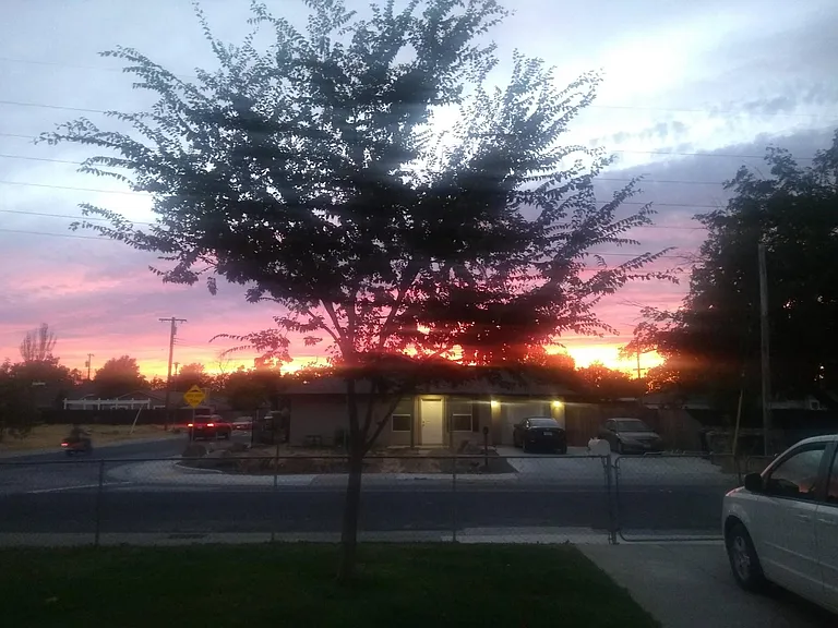 View from front porch!