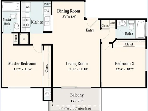 Floor plan Douglas