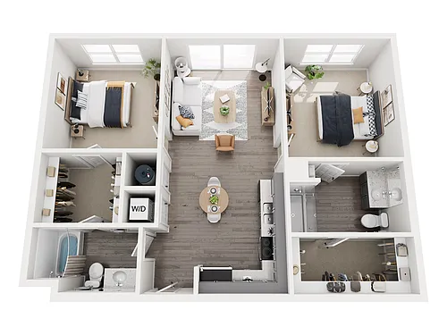 Floor plan 2A1