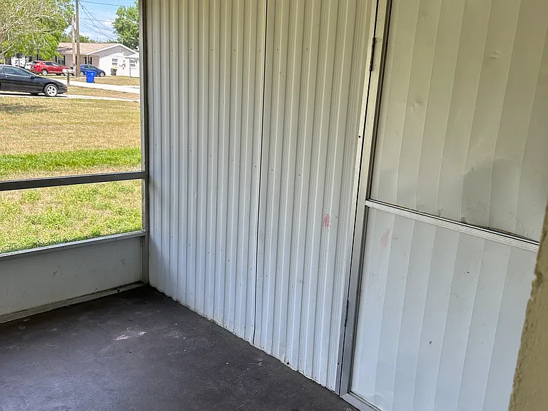 Outdoor storage closet