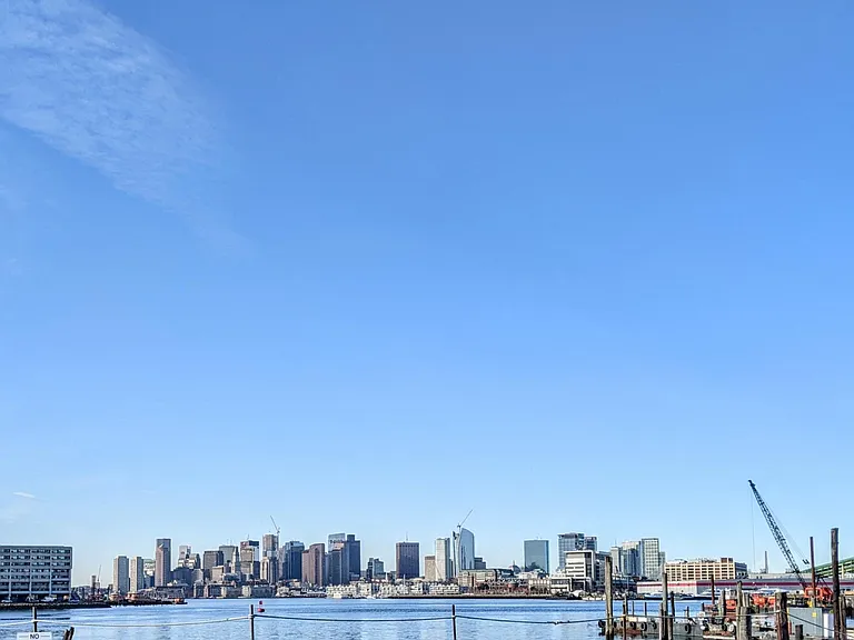 View of Boston from Chelsea Waterfront