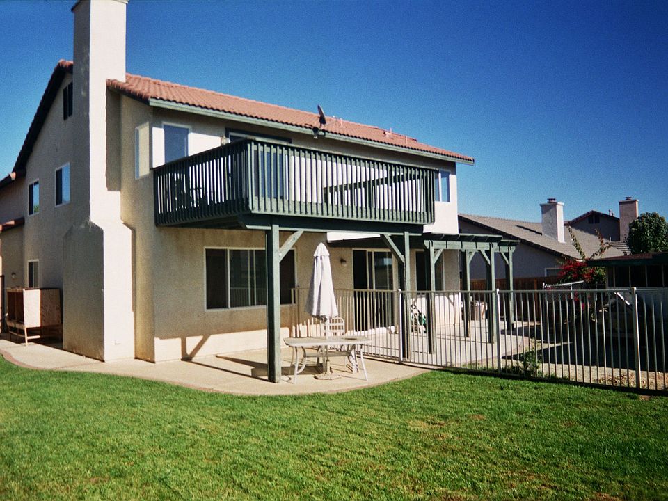 Rear view, back yard!