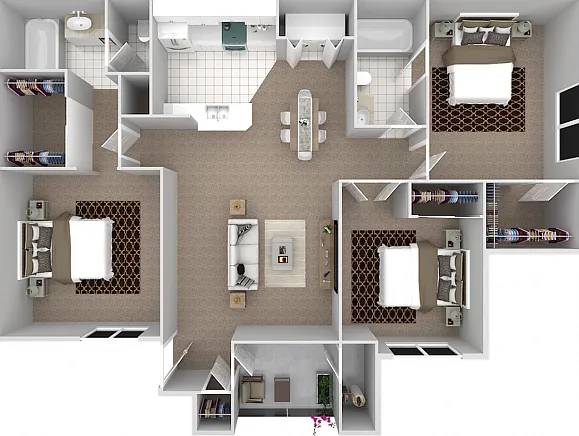3 Bedroom 2 Bath 3 Bedroom 2 Bath