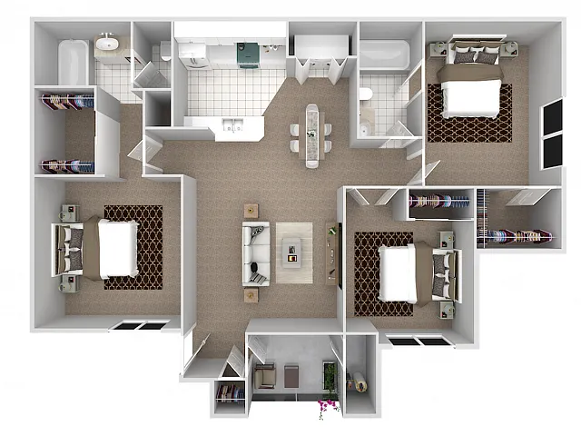 Floor plan The Cyan