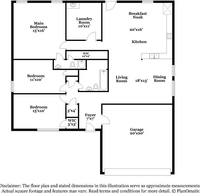 3 bed, 2.0 bath, 1222 sqft, $1,690 — Photo 2