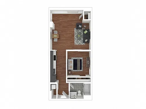 Floor plan 1-A