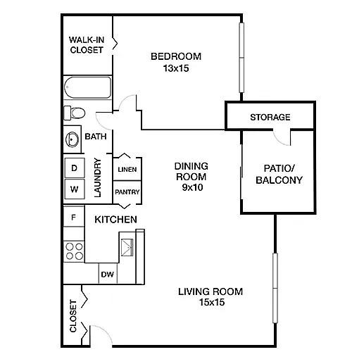 Floor plan Chestnut Premier