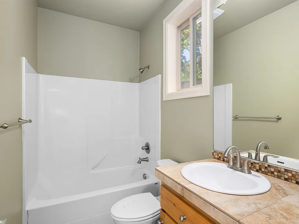First floor full bathroom