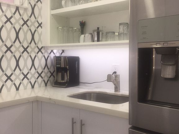 Second prep sink in kitchen