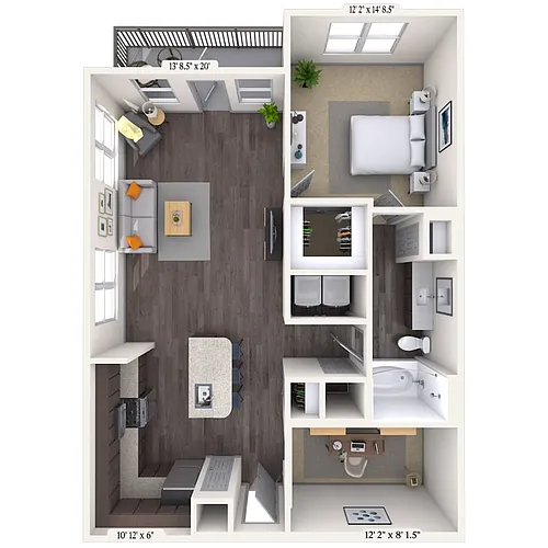 Floor plan Davidson