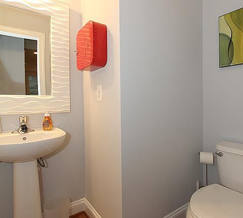 Powder bathroom